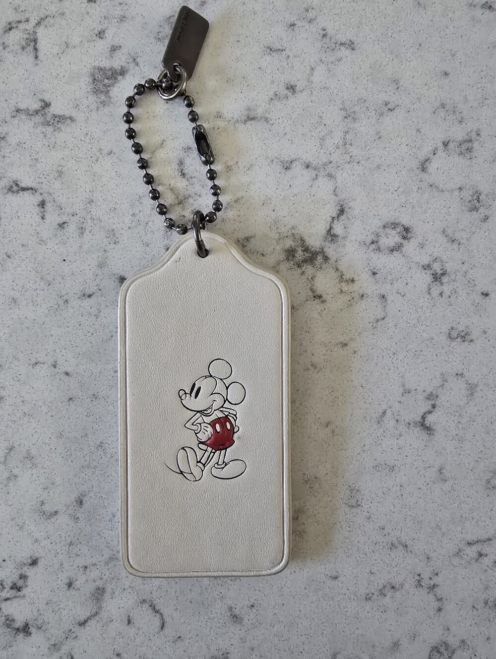 Coach Disney hang tag Leather Limited Edition